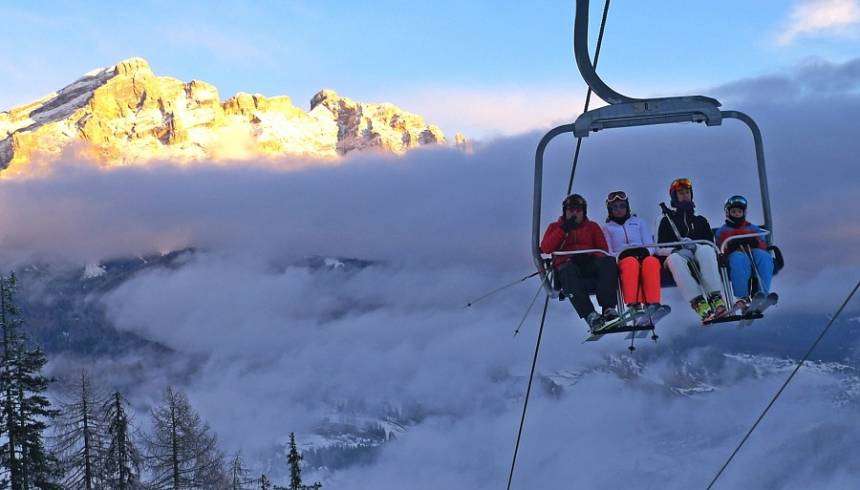 The new ski season of 2019/20 starting date is brought forward due to plenty of fresh snow in Alta Badia