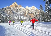 Cross-country skiing in South Tyrol