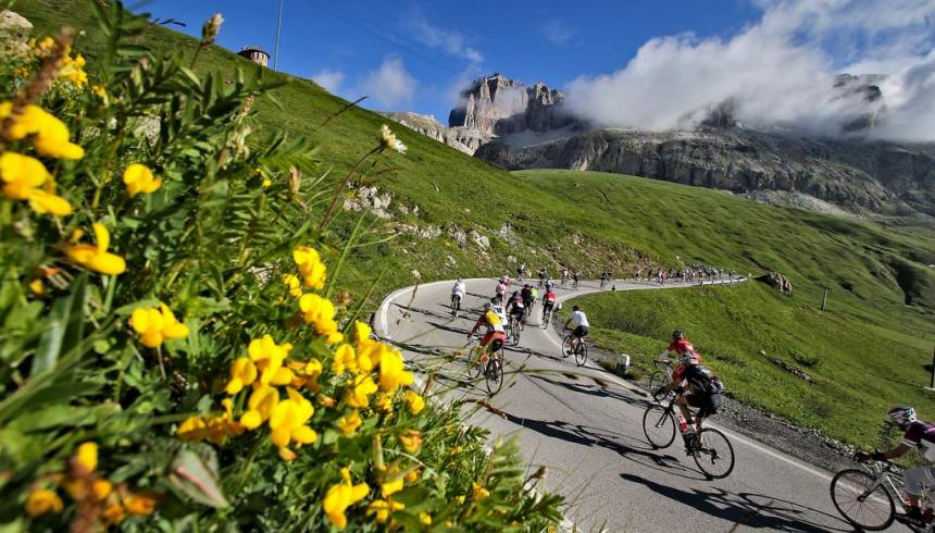 Cycling event of the year in the Dolomites- Sella Ronda bike day 22 June 2019