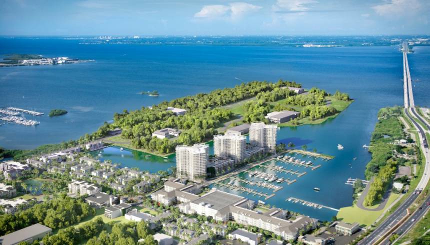 New prestigious residential development at South Tampa Bay, Florida 