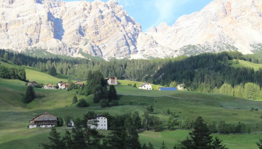 Why not pay a visit to the unique Moviment parks- outdoor fitness and wellness in Alta Badia, Dolomites, Italy