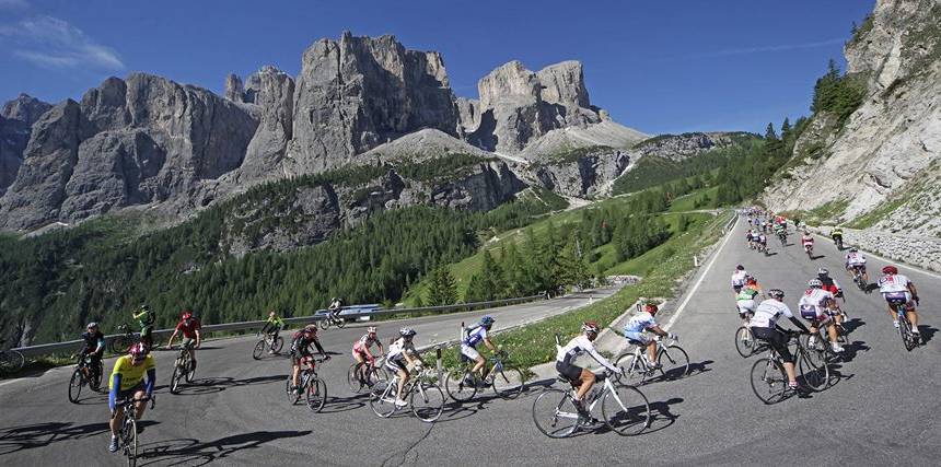 Alta Badia hosts some of the most interesting bike events during the summer of 2017 in the Dolomites, Italy