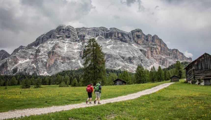 Pristine nature, a rich cultural heritage and ancient traditions: welcome to the hiking village La Val in Alta Badia, Dolomites, Italy