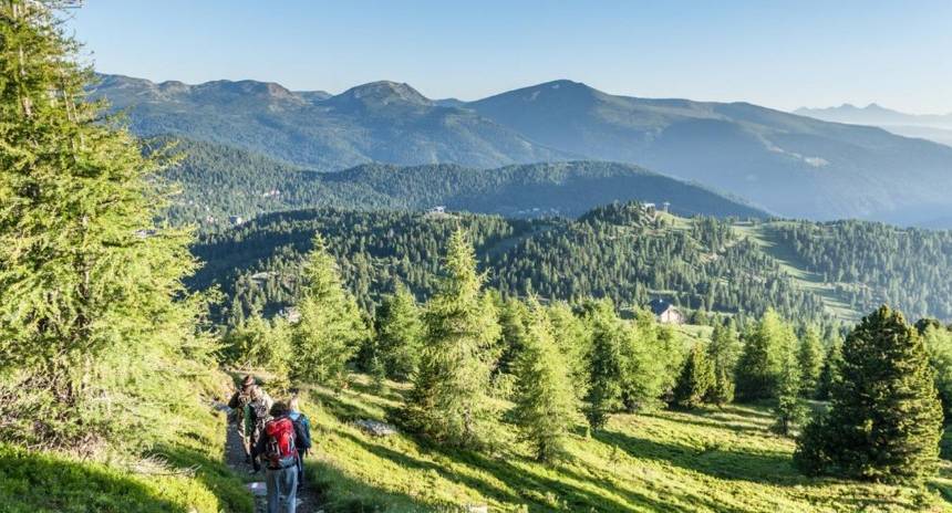 Turracher Höhe area in Austria