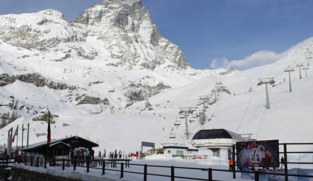 Cervinia in Italy- among top four best snow sure locations in Europe
