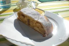 Apple Strudel-traditional cake in South Tirol area